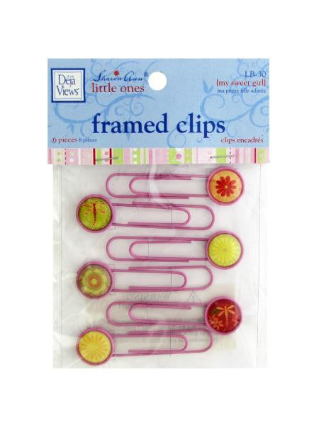 My Sweet Girl Framed Clips (Available in a pack of 24)