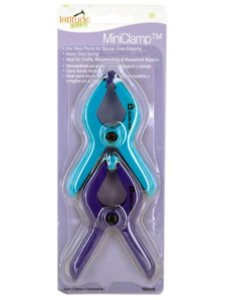 Mini clamps (Available in a pack of 24)