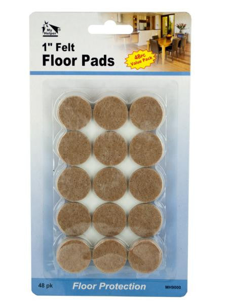 Felt pads 1&quot; (Available in a pack of 24)