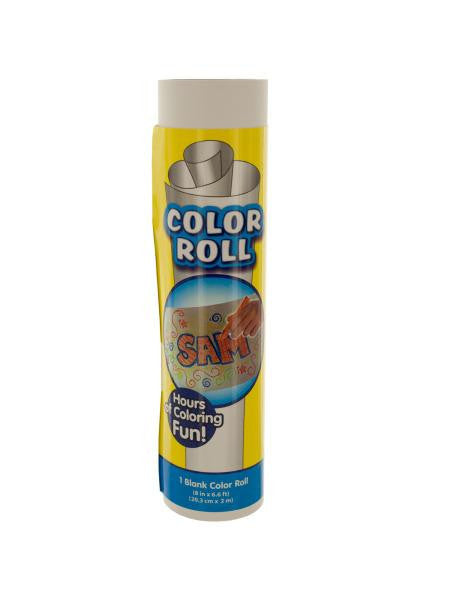 Blank Coloring Roll (Available in a pack of 24)