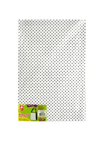 Polka Dot Print Foam Sheet (Available in a pack of 18)