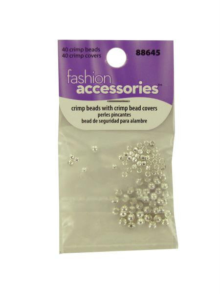 Crimp Beads and Covers (Available in a pack of 20)