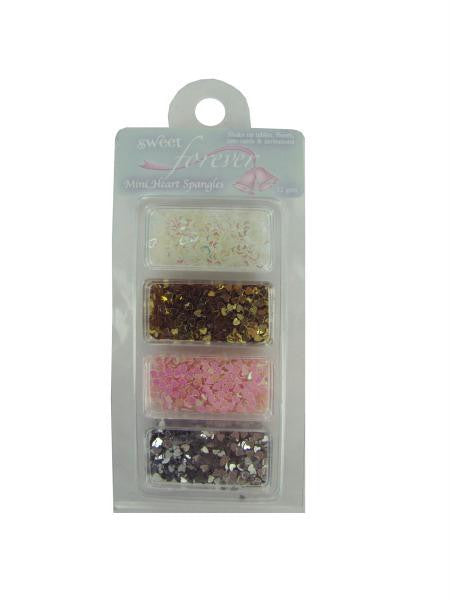 Mini Heart Spangles (Available in a pack of 25)