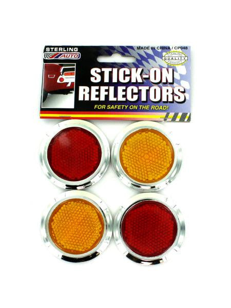 Stick-On Reflectors (Available in a pack of 24)