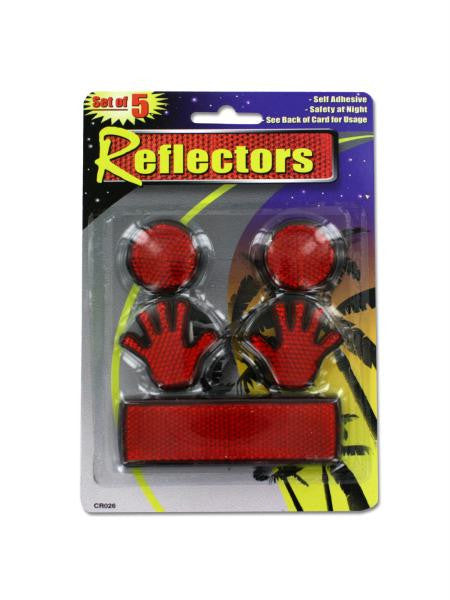 Self-Adhesive Reflectors (Available in a pack of 24)