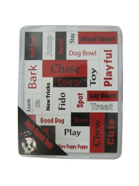 Dog magnetic words (Available in a pack of 24)