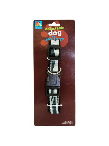 Adjustable Printed Dog Collar (Available in a pack of 24)