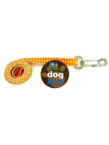 Dog Leash with Plaid Print (Available in a pack of 24)