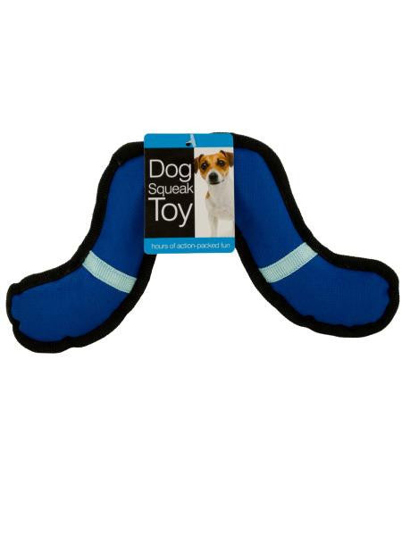 Boomerang Dog Squeak Toy (Available in a pack of 12)