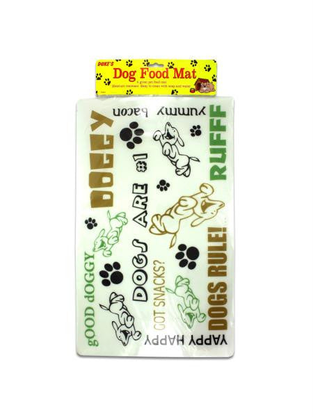 Plastic Dog Food Mat (Available in a pack of 24)