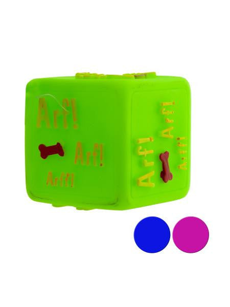 Squeaky Cube Dog Toy (Available in a pack of 24)