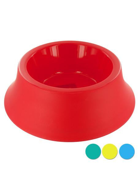 Medium Size Round Plastic Pet Bowl (Available in a pack of 12)