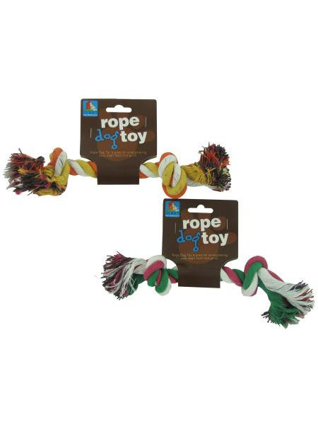 Knotted Rope Dog Toy (Available in a pack of 24)