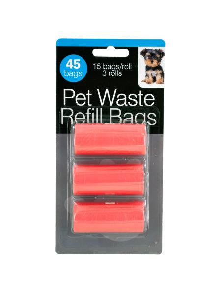 Pet Waste Refill Bags (Available in a pack of 24)