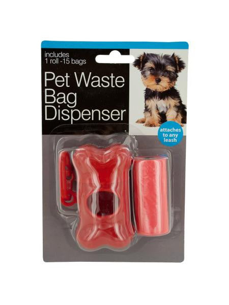 Pet Waste Bag Dispenser with Bags (Available in a pack of 24)