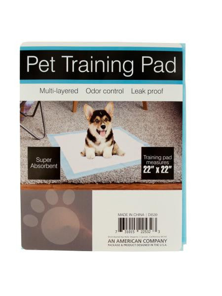 Odor Control Pet Training Pad (Available in a pack of 12)