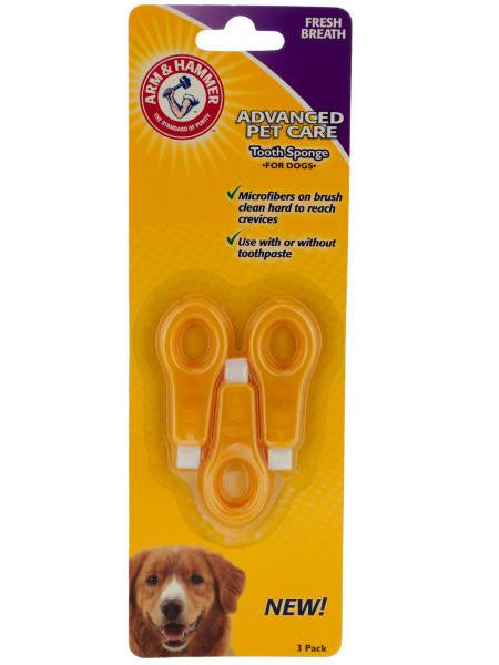 Arm &amp; Hammer Tooth Sponges for Dogs (Available in a pack of 24)