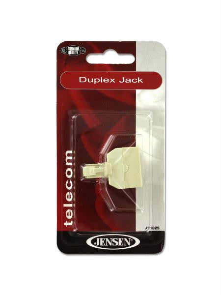 Jensen duplex jack (Available in a pack of 24)