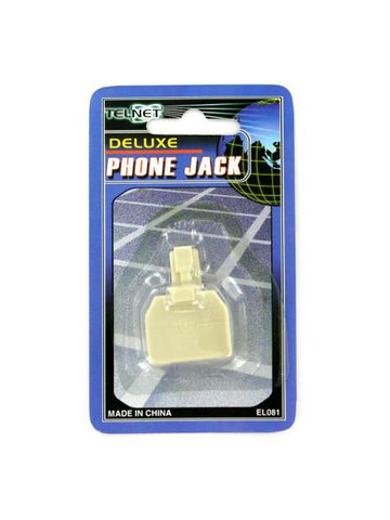 Deluxe Phone Jack (Available in a pack of 24)