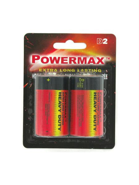 Heavy Duty &#039;D&#039; Batteries (Available in a pack of 12)