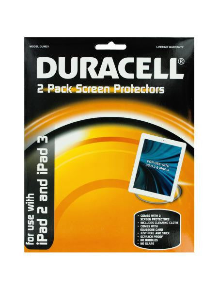 Duracell iPad Screen Protectors Set (Available in a pack of 24)