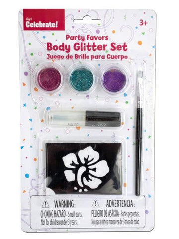 Body Glitter Tattoo Set (Available in a pack of 24)