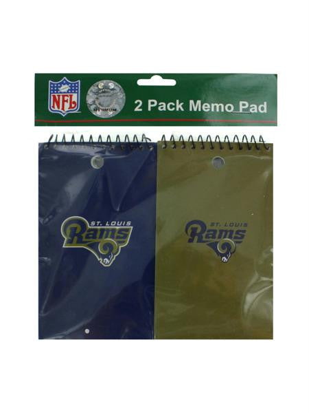 St. Louis Rams NFL Notepads (Available in a pack of 24)