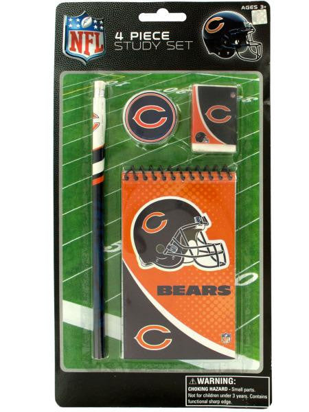 NFL Licensed Chicago Bears Study Kit (Available in a pack of 24)