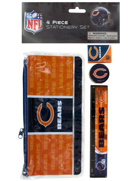 NFL Licensed Chicago Bears Stationery Set (Available in a pack of 24)