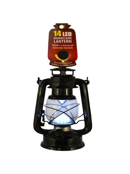 Classic 14 LED Hurricane Lantern With Dimmer Switch (Available in a pack of 1)