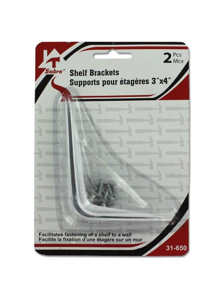 Shelf Bracket Set (Available in a pack of 12)