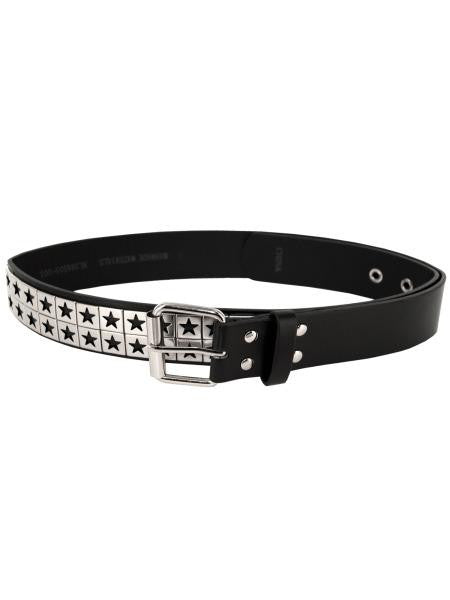 Extra Large Black Star-Studded Belt (Available in a pack of 15)