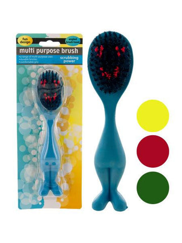 Multi-Purpose Body Shaped Scrub Brush (Available in a pack of 24)