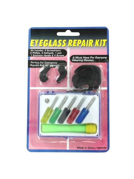 Eyeglass Repair Kit with Case (Available in a pack of 24)