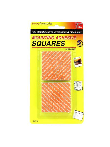 Mounting Adhesive Squares (Available in a pack of 12)