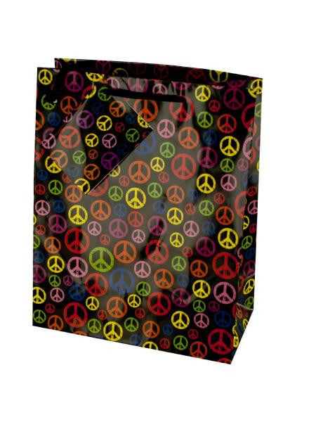 Peace Sign Gift Bag (Available in a pack of 24)