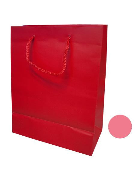 Medium Pink &amp; Red Gift Bag (Available in a pack of 24)