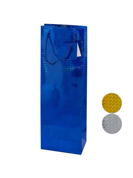 Holographic Bottle Gift Bag (Available in a pack of 24)