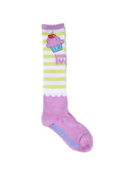 Yummy You Striped Knee Socks (Available in a pack of 25)