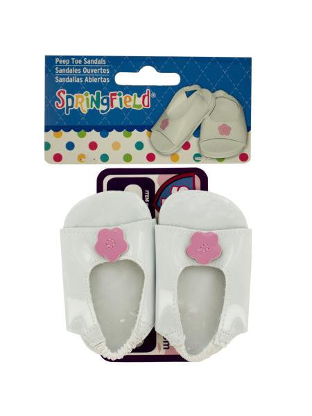 Peep Toe Sandals Doll Accessory (Available in a pack of 24)