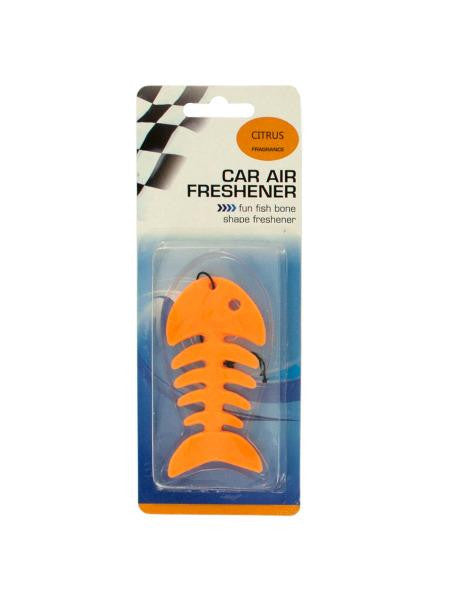 Fish Bone Car Air Freshener (Available in a pack of 24)