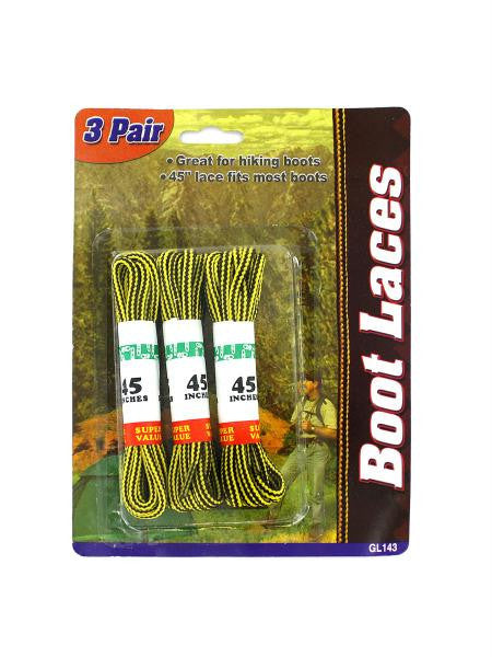 Nylon Boot Laces (Available in a pack of 24)