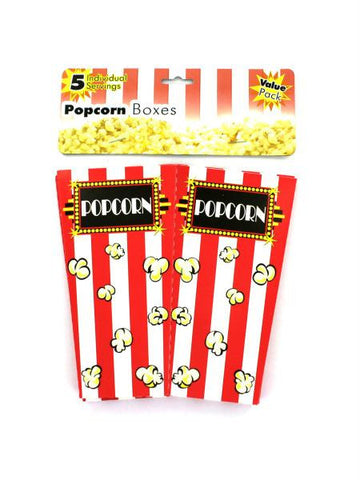 Individual Serving Popcorn Boxes (Available in a pack of 12)