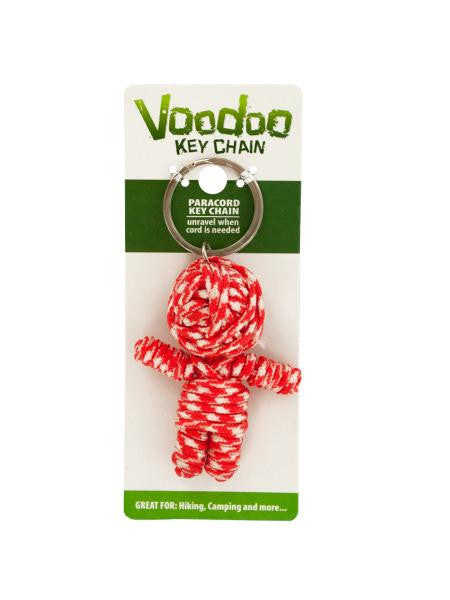 Voodoo Doll Paracord Key Chain (Available in a pack of 24)