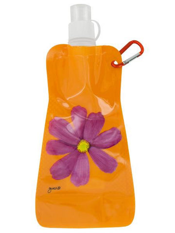 Orange Cosmos Reusable Water Bottle (Available in a pack of 24)