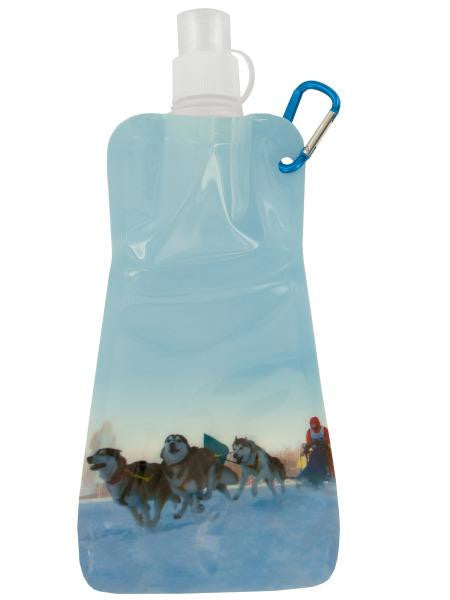 Dog Sled Reusable Water Bottle (Available in a pack of 24)