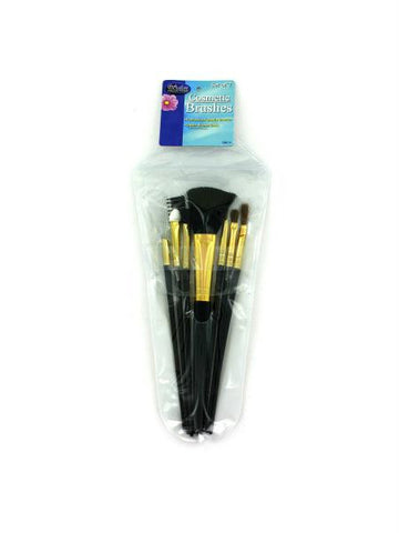 Cosmetic Brushes in Case (Available in a pack of 24)