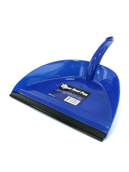 Wide Mouth Dust Pan with Rubber Edge (Available in a pack of 24)