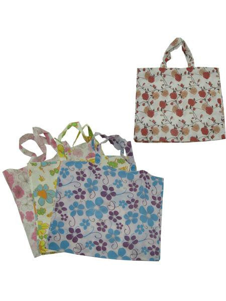 Large Flower Tote Bag (Available in a pack of 24)