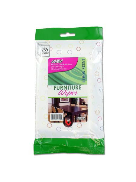 Furniture Wipes (Available in a pack of 12)